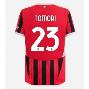 AC Milan Fikayo Tomori #23 Domácí Dres 2024-25 Krátký Rukáv